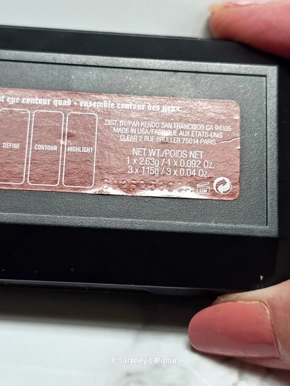 Kat Von D Shade + Light RUST Eye Contour Quad